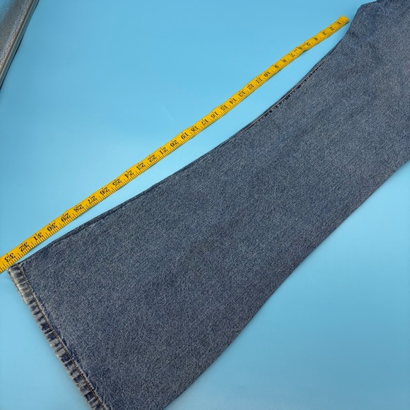 Lucky Bronx 5 Pocket Zipper Fly Size Classic Blue Denim Jeans 16/33 - Picture 4 of 11